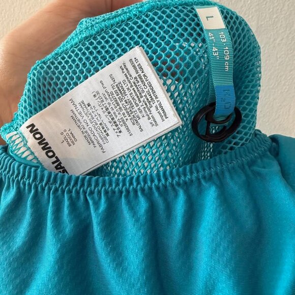 Salomon Advanced Skin 5 Running Hydration Vest Unisex L, Tahitian Tide/Blue - Picture 5 of 9